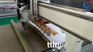 automatic Linear tool change Ubo cnc router engraving milling ATC machine