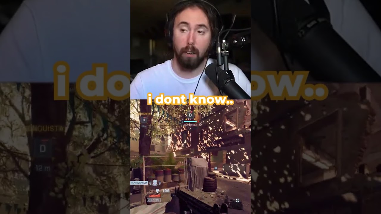 ASMONGOLD reacts to my battlefield cheating clips... 