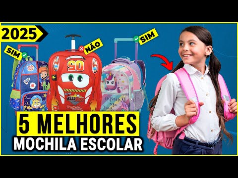 As 5 Melhores Mochila Escolar Infantil Em 2025! Tem Com Rodinhas e Outras!