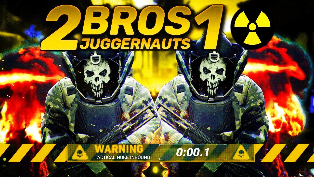 2 Bros , 2 Juggernauts, 1 Nuke! Who called the nuke?! Call of duty Modern Warfare Treandj