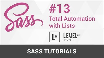 Sass Tutorials #13 - Build Your Own Function Part 3 - Total Automation with Lists