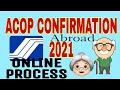 SSS ACOP 2021 UPDATES/ANNUAL ONLINE CONFIRMATION/ MAG CONFIRM ONLINE SA ACOP 2021/ABROAD