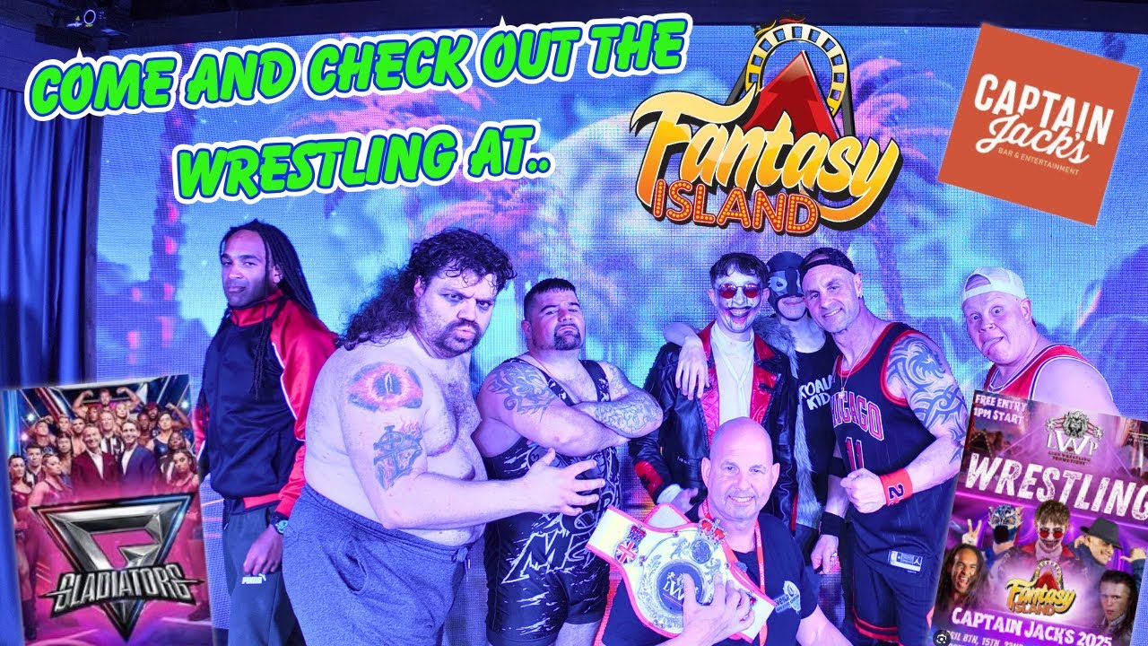 Реслинг на Fantasy Island! Приготовьтесь к ВОЛШЕБНОМУ дню рестлинга с LWP