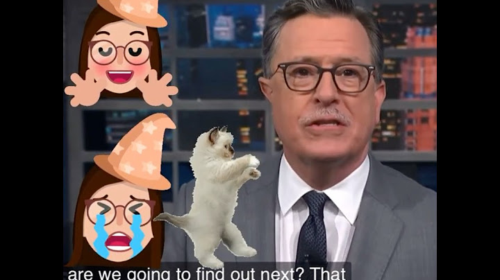 🇮🇹Stephen Colbert "Cosa scopriremo adesso? Che gli immigrati non mangiano i gatti?"