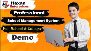 Smart School Management System Demo | Full Live Preview & Features (2025-26)lHaxan Enterprises