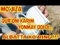 JIZZAXDA MASHINA YONDI, ICHIDAGI &quot;QUR&#39;ONI KARIM&quot; YONMADI