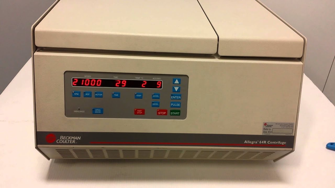 Beckman Coulter Allegra 64R Refrigerated Benchtop Centrifuge w/ F0650 6 ...