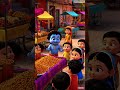 😋 Baby Krishna Chana Masala Bechte Huye | Cute Krishna Story 🧡✨