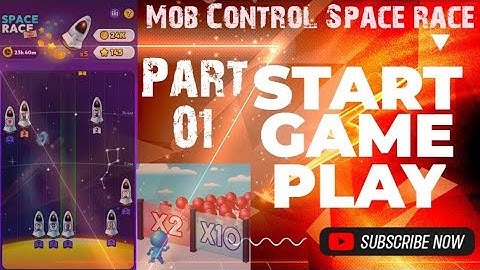 Max Level everything Mob Control | Space race pro challenge | Part-01