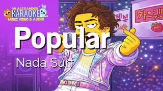 Popular - Nada Surf Karaoke Version | Karaoke Version | Mi Alexander Karaoke Music Video & Audio