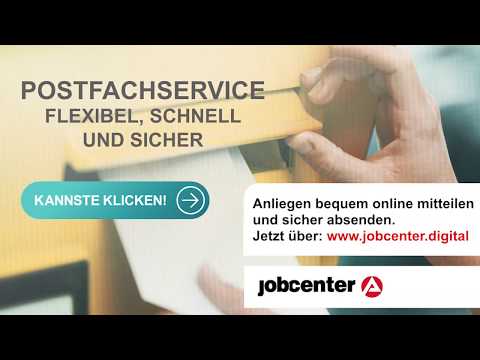 jobcenter.digital: Postfachservice