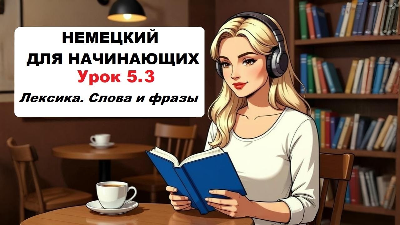 Немецкий язык A1 — Урок 5.3: Лексика. Слова и фразы | Немецкий для начинающих
