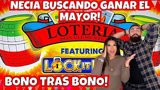 NECIA! EN BUSCA DEL MAYOR EN LOTERIA DON CLEMENTE #loteria #casino #slots