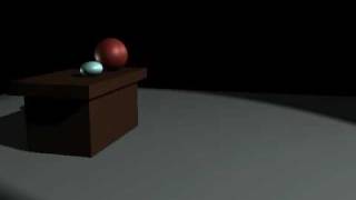Rendered bouncing balls