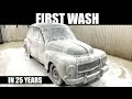 First wash in 25 years  1962 volvo pv 544