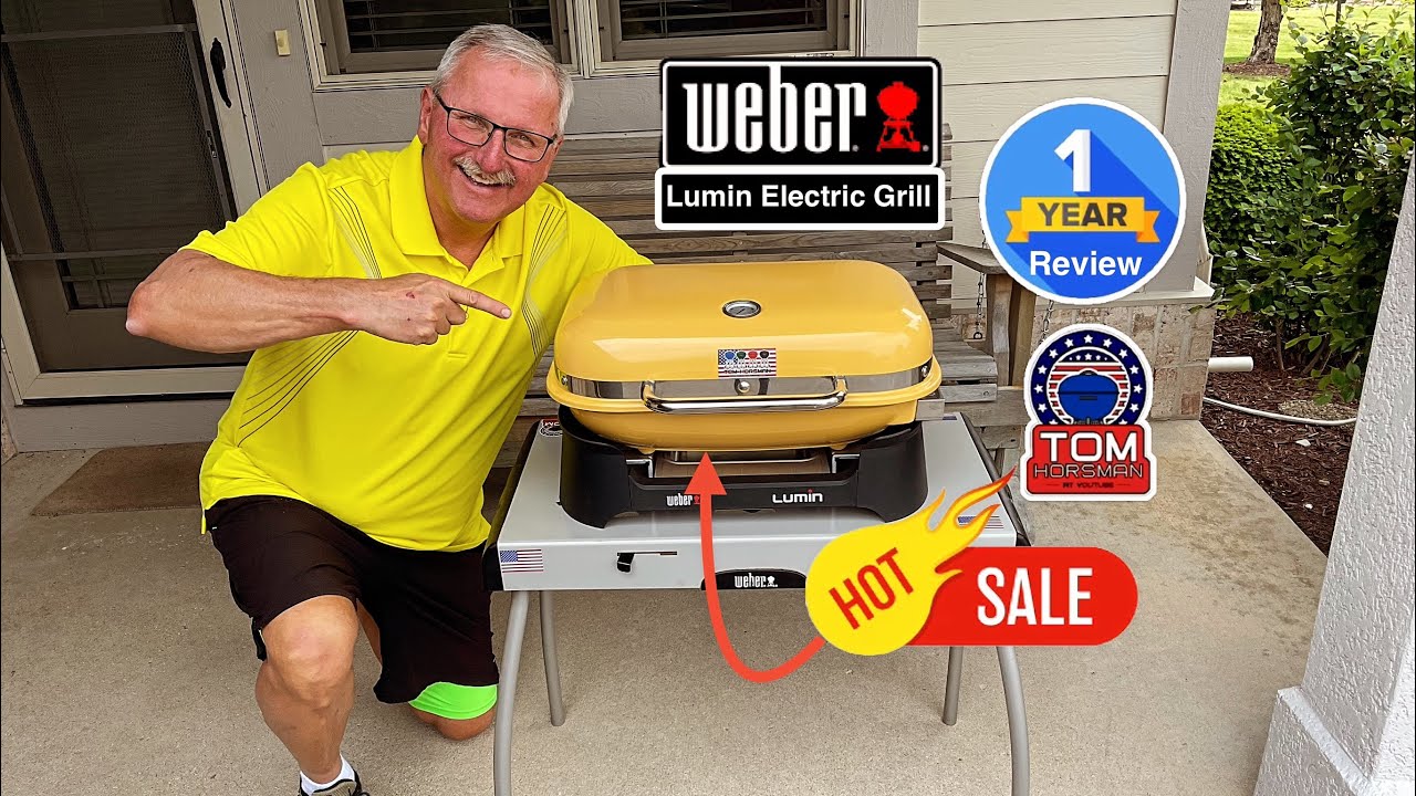 Weber Lumin Electric Grill One Year Review! / Perfect For Apartments / Condominiums
