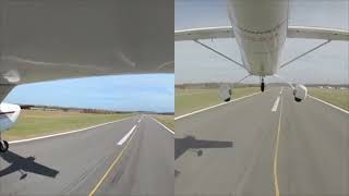 The Perfect Takeoff in a Cessna 150J (N512240 -   HD 720p