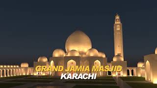 WORLD'S 3RD LARGEST MOSQUE IN BAHRIA TOWN KHI