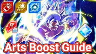 THE FASTEST WAY TO ART BOOST YOUR CHARACTERS ( Dragon Ball Legends )