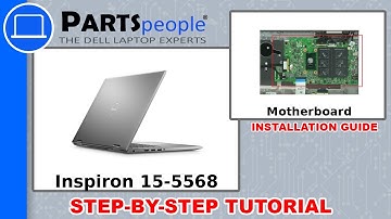 Dell Inspiron 15-5568 (P58F001) Motherboard How-To Video Tutorial