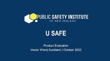 U Safe Evaluation