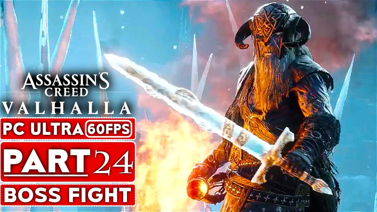 ASSASSIN'S CREED VALHALLA Gameplay Combat de Boss 