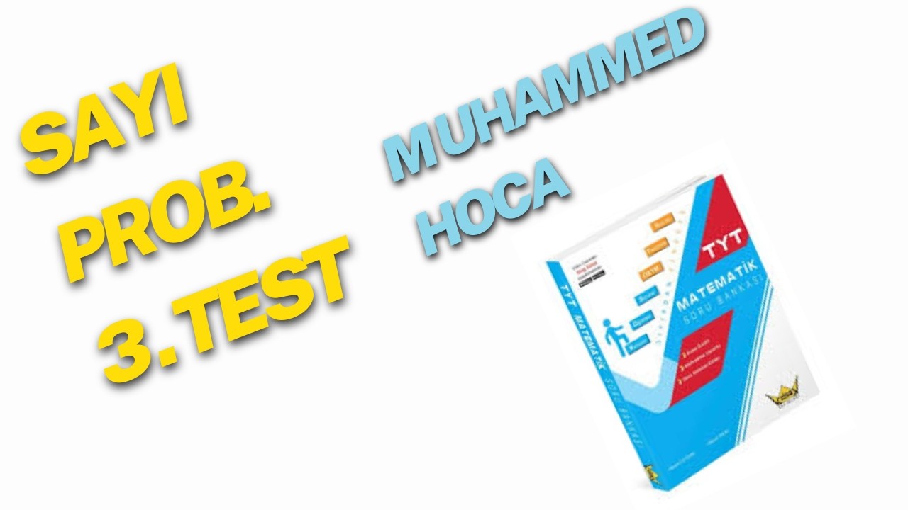 SAYI PROBLEMLERİ 3. TEST - KİNG YAYINLARI