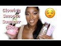 How to get 🌟GLOWING🌟 SMOOTH BUMP FREE SKIN this Summer!! No Body Acne or Dark Marks 👌🏾