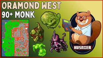 Oramond West | 90+ Monk | Tibia