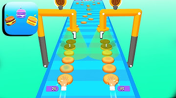 Burger Rusher ​- All Levels Gameplay Android,ios (Levels 21-22)