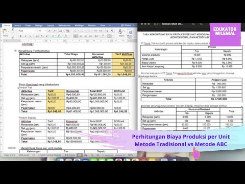 Video: Bagaimana Anda menemukan biaya produk per unit menggunakan penetapan biaya tradisional?