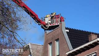 Schoorsteenbrand Zorgt Voor Flinke Rook Frederiklaan Rijswijk