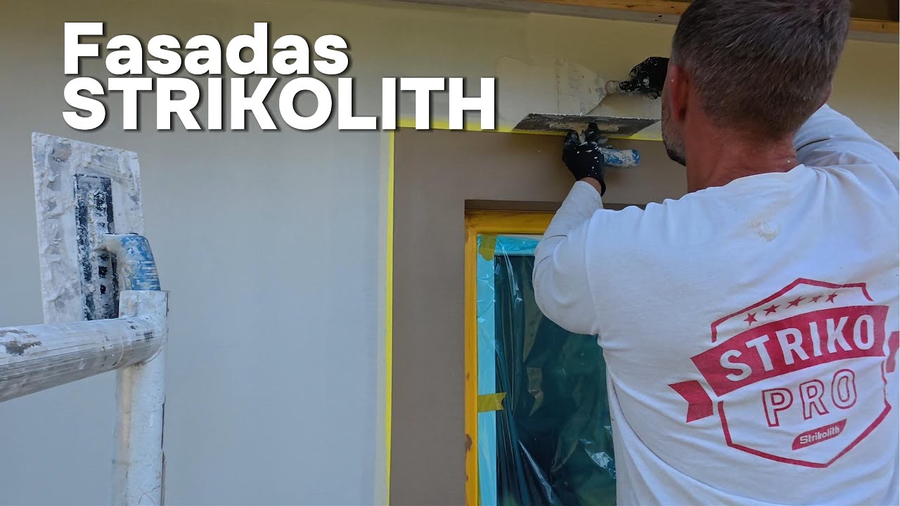 Fasadas su Strikolith silikoniniu tinku | Justino patarimai objekte