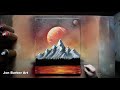 Red Planet - Spray Paint Art
