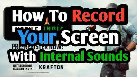 How to Record Your Screen with Internal Sound | Android Youtuber