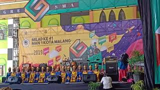 Tari Saman | Milad MAN 1 Kota Malang ke 41 #GRESMA41