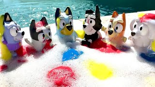 Bluey Bath Paint Party Bluey Toys Pretend Play