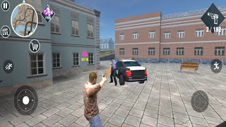 Miami Crime Simulator Police Car Drive Mission | Android Gameplay screenshot 5