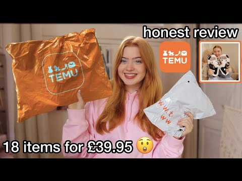 TEMU HAUL | 18 items for £39.95 😲 HONEST REVIEW!! | Ruby Rose UK