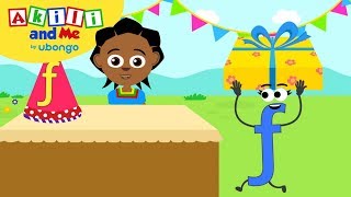 Learn Letter F! | The Alphabet with Akili | Cartoons for Preschoolers