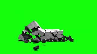 Green Screen  Columnpillardestruction