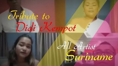 Layang Kangen, Tribute to Didi Kempot (All Suriname Artist), Tribute Artis2 Suriname u/ Didi Kempot