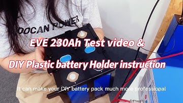 2024 Year Brand new EV A Grade EVE 230Ah and Plastic Holder Introduction from Docan Amy