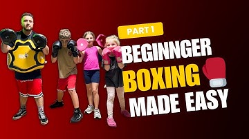 Teach Your Kids to Box! 🥊 Boxing Basics 1-2-3-4 Tutorial for Beginners
