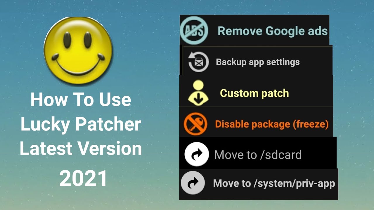 How To Use Lucky Patcher Latest Version 2021 Lucky Patcher