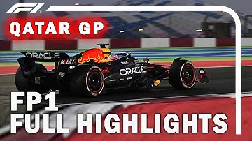 FP1 Full Highlights | 2025 QATAR Grand Prix
