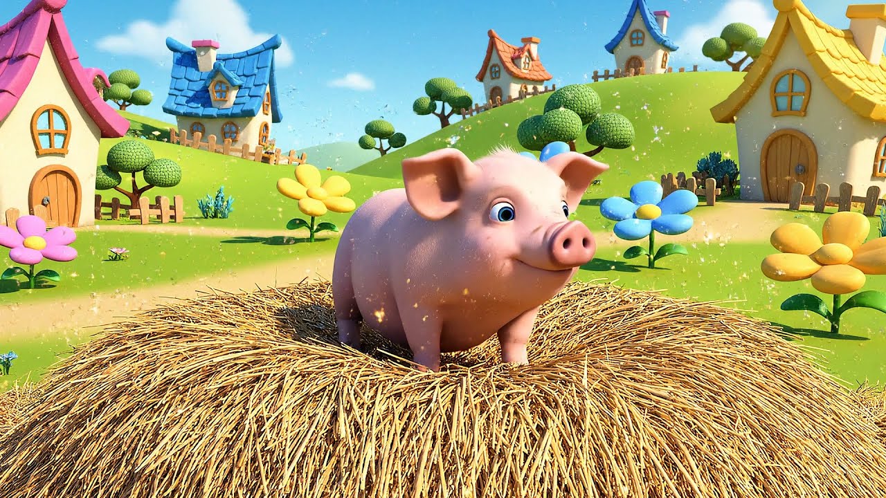 Un Cerdito Diminuto de Minecraft Enrollado | Canciones Infantiles y Rimas para Niños