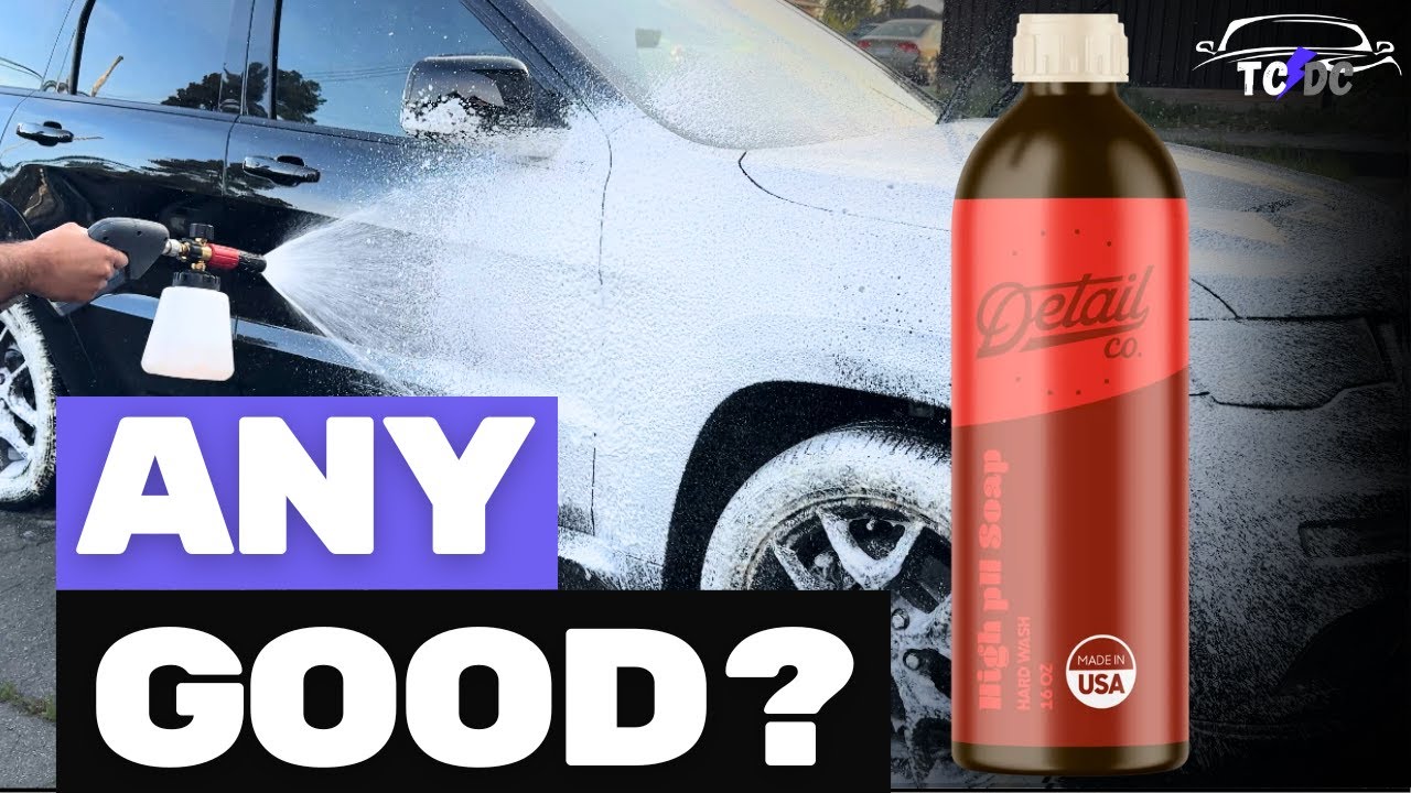 Could This Be One of The BEST Pre-washes? Detail Co Hard Wash High pH Presoak Review