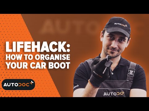 Lifehack: how to organise your car boot | #autodoc #carhack