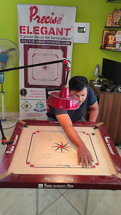 Carrom Return Stroke Easy Technique by Ashraf Khan
